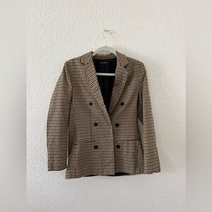 Women blazer brown size S